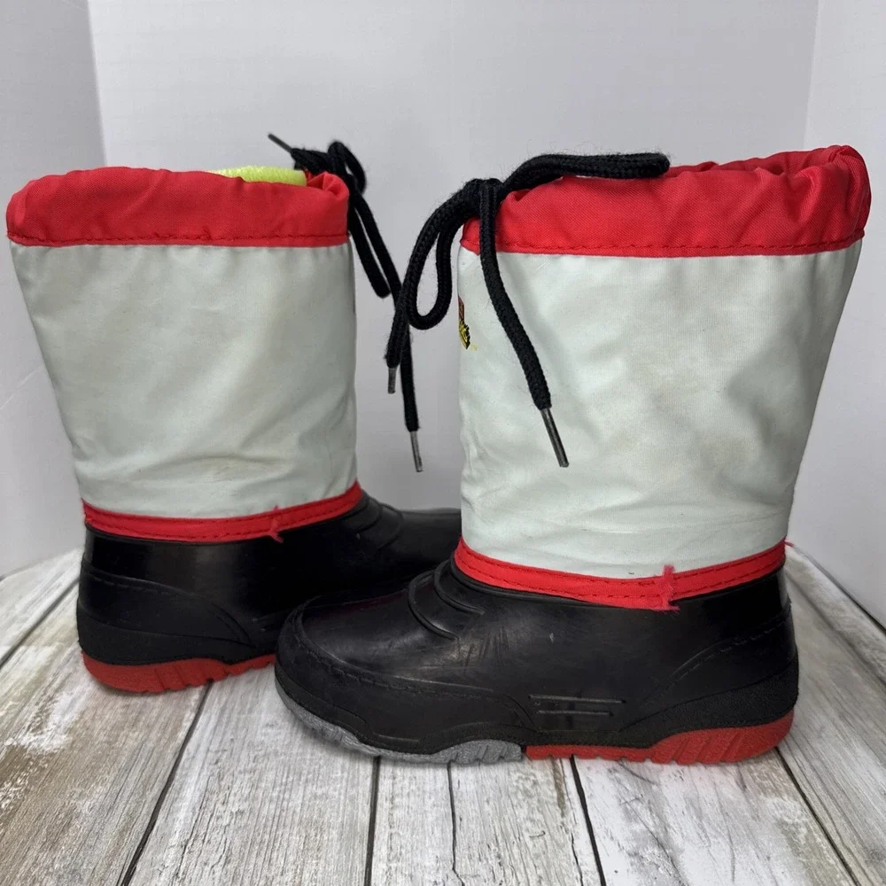 Vintage 1994 Mighty Morphin' Power Rangers Kids Winter/Rain Boots Liner Size‎ 9